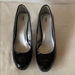 Mossimo Black Patent Leather Heels